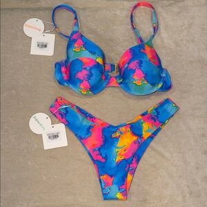 Colorful Bikini Set